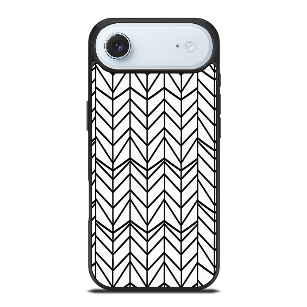 HERRINGBONE TRIANGLE PATTERN 2 iPhone Air Case Cover