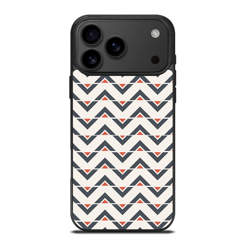 HERRINGBONE TRIANGLE PATTERN iPhone 17 Pro Max Case Cover