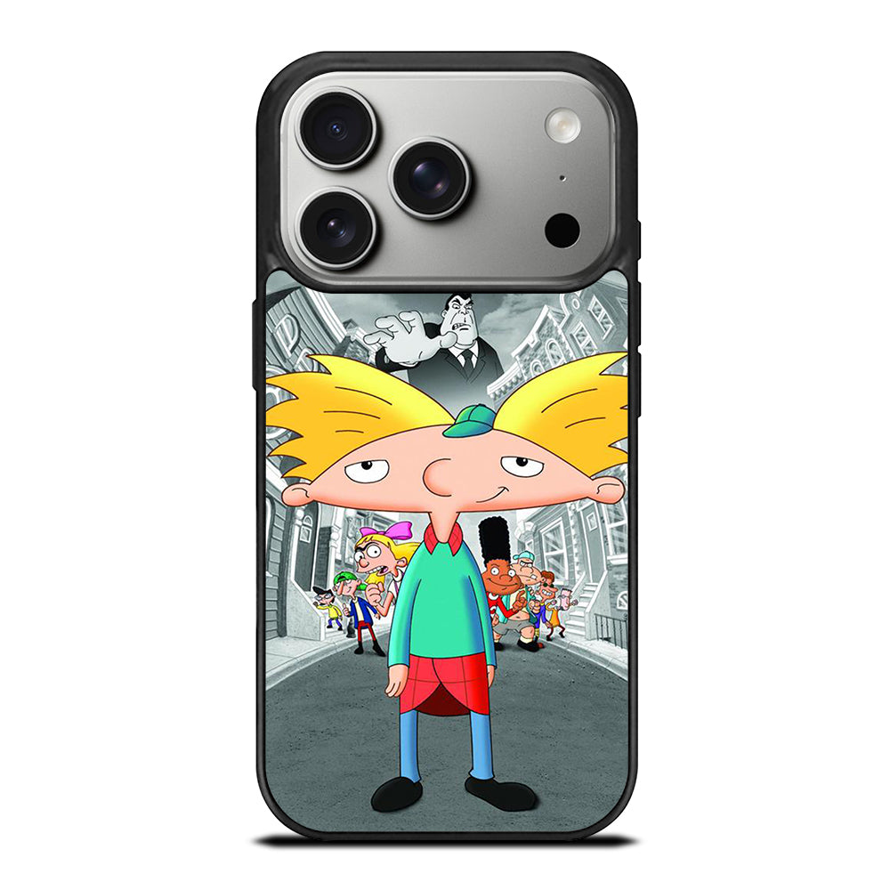 HEY ARNOLD CARTOON SERIES iPhone 17 Pro Case Cover