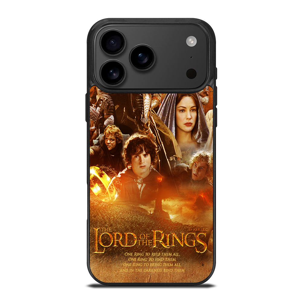 HOBBIT LORD OF THE RING POSTER iPhone 17 Pro Max Case Cover