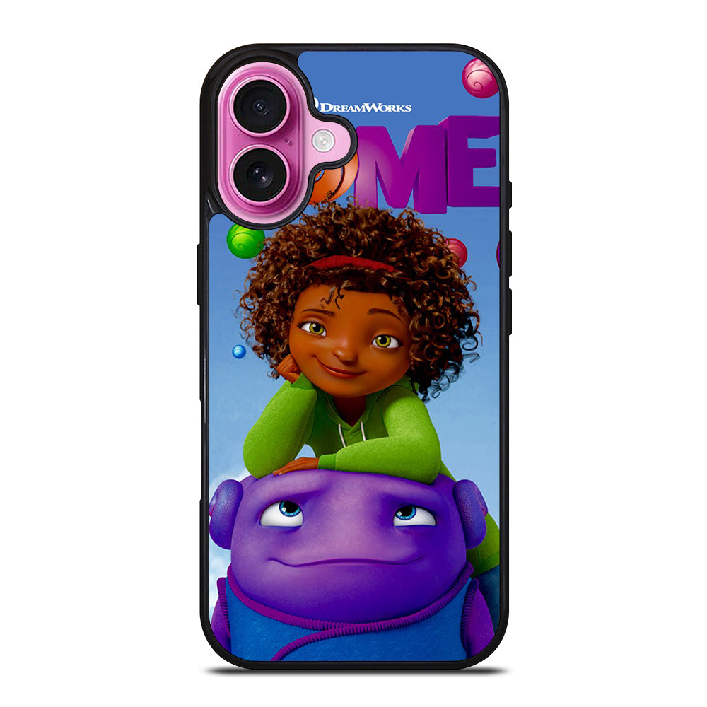 HOME OH AND PIG CARTOON iPhone 16 Plus Case Cover