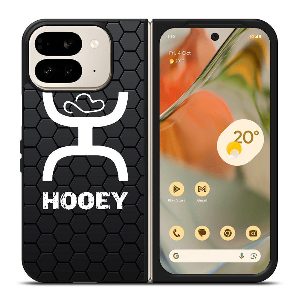 HOOEY LOGO METAL LOGO Google Pixel 9 Pro Fold Case Cover