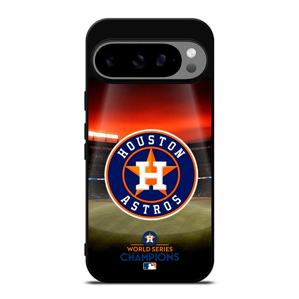 HOUSTON ASTROS MLB LOGO 3 Google Pixel 9 Pro XL Case Cover