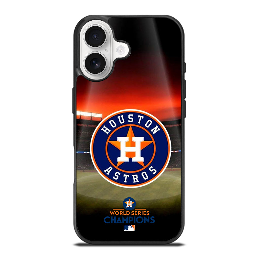 HOUSTON ASTROS MLB LOGO 3 iPhone 17 Case Cover