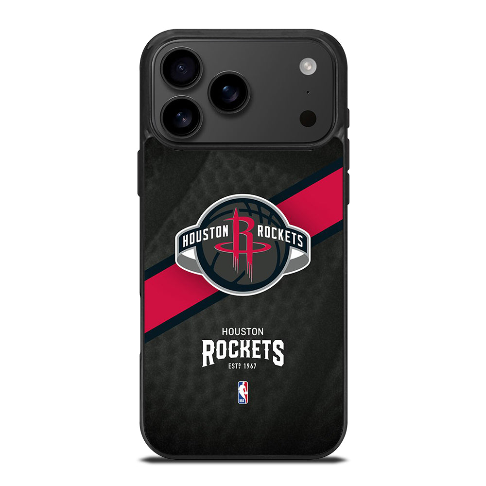 HOUSTON ROCKETS NBA LOGO 1 iPhone 17 Pro Max Case Cover