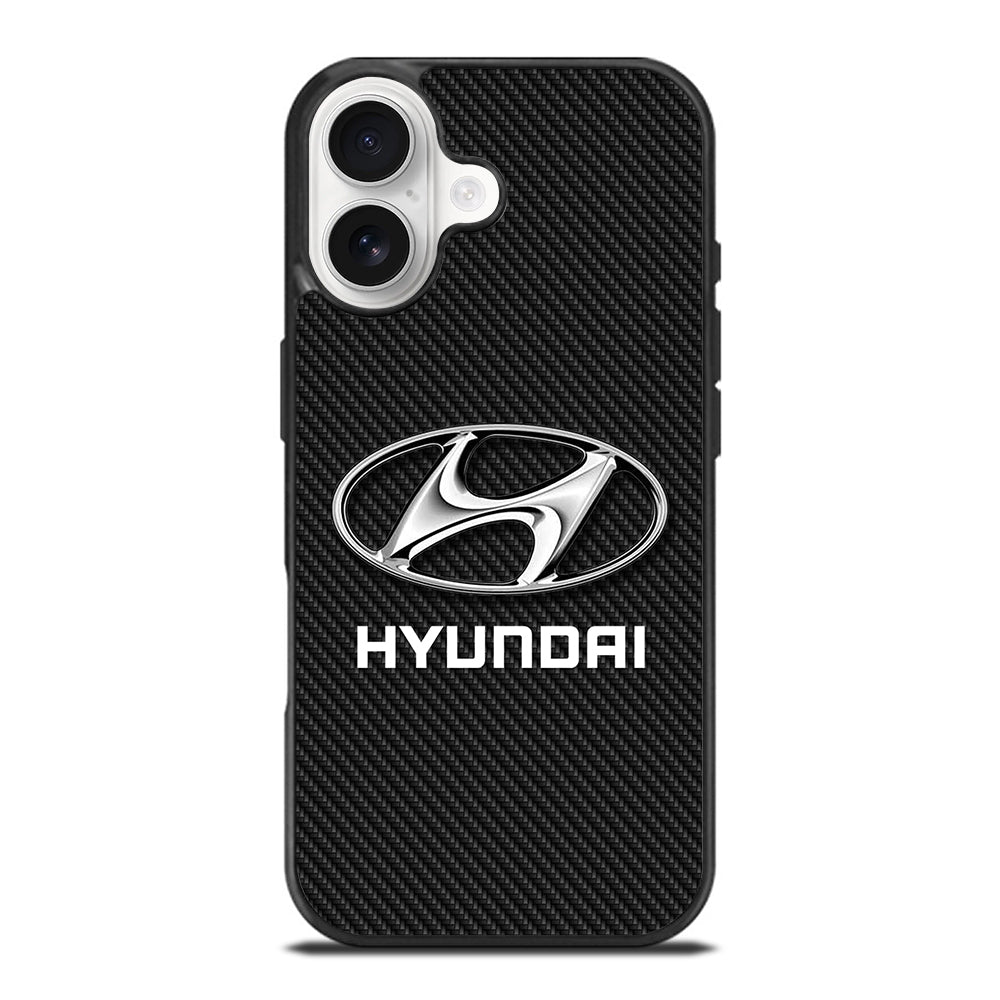 HYUNDAI LOGO CARBON iPhone 17 Case Cover
