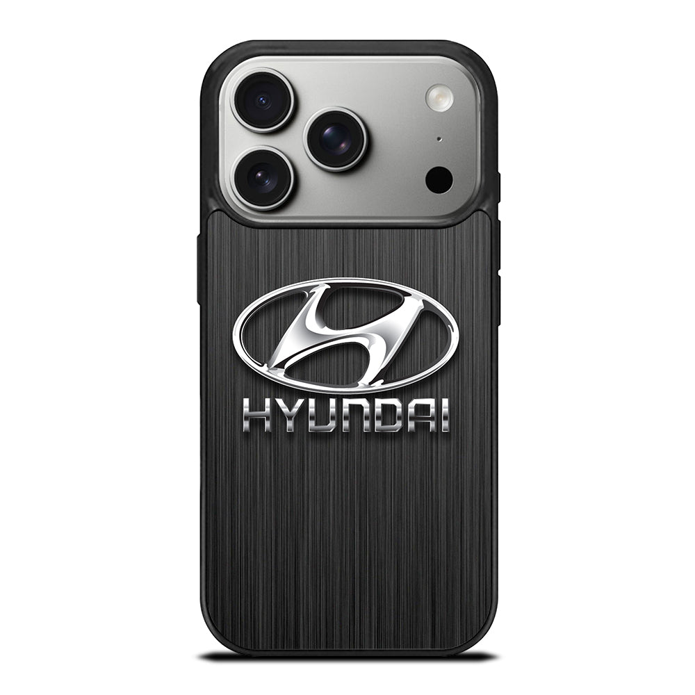 HYUNDAI LOGO METAL iPhone 17 Pro Case Cover