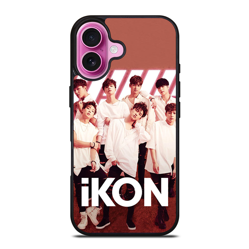 IKON GROUP KPOP iPhone 16 Plus Case Cover