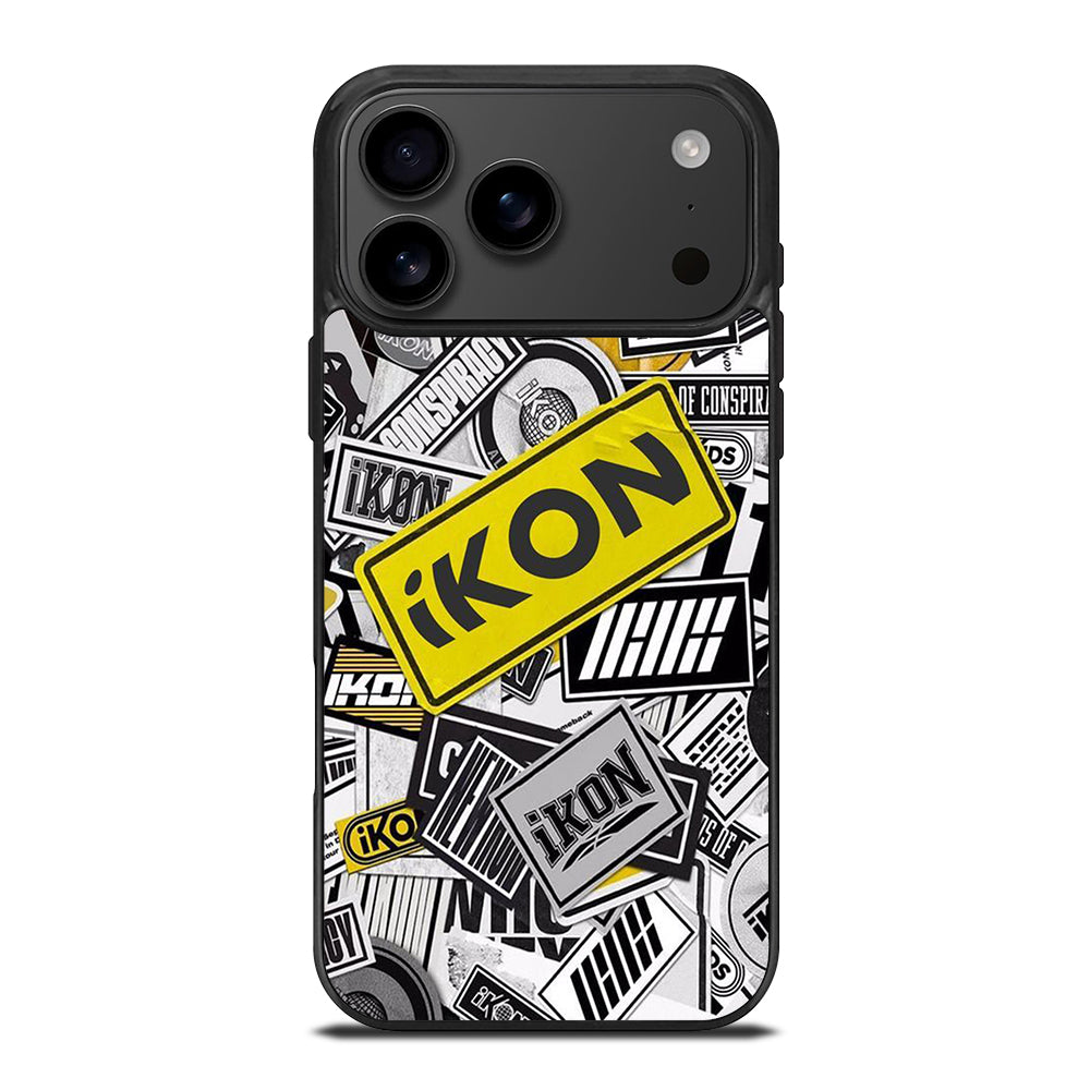 IKON KPOP LOGO iPhone 17 Pro Max Case Cover