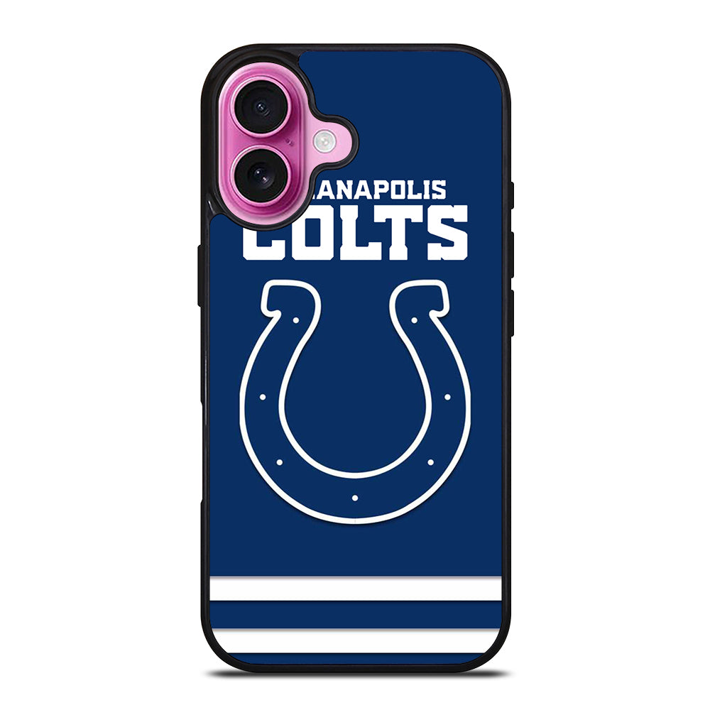 INDIANAPOLIS COLTS SYMBOL 3 iPhone 16 Plus Case Cover