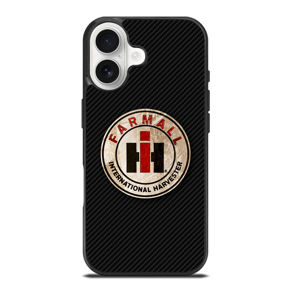 INTERNATIONAL HARVESTER LOGO CARBON iPhone 17 Case Cover