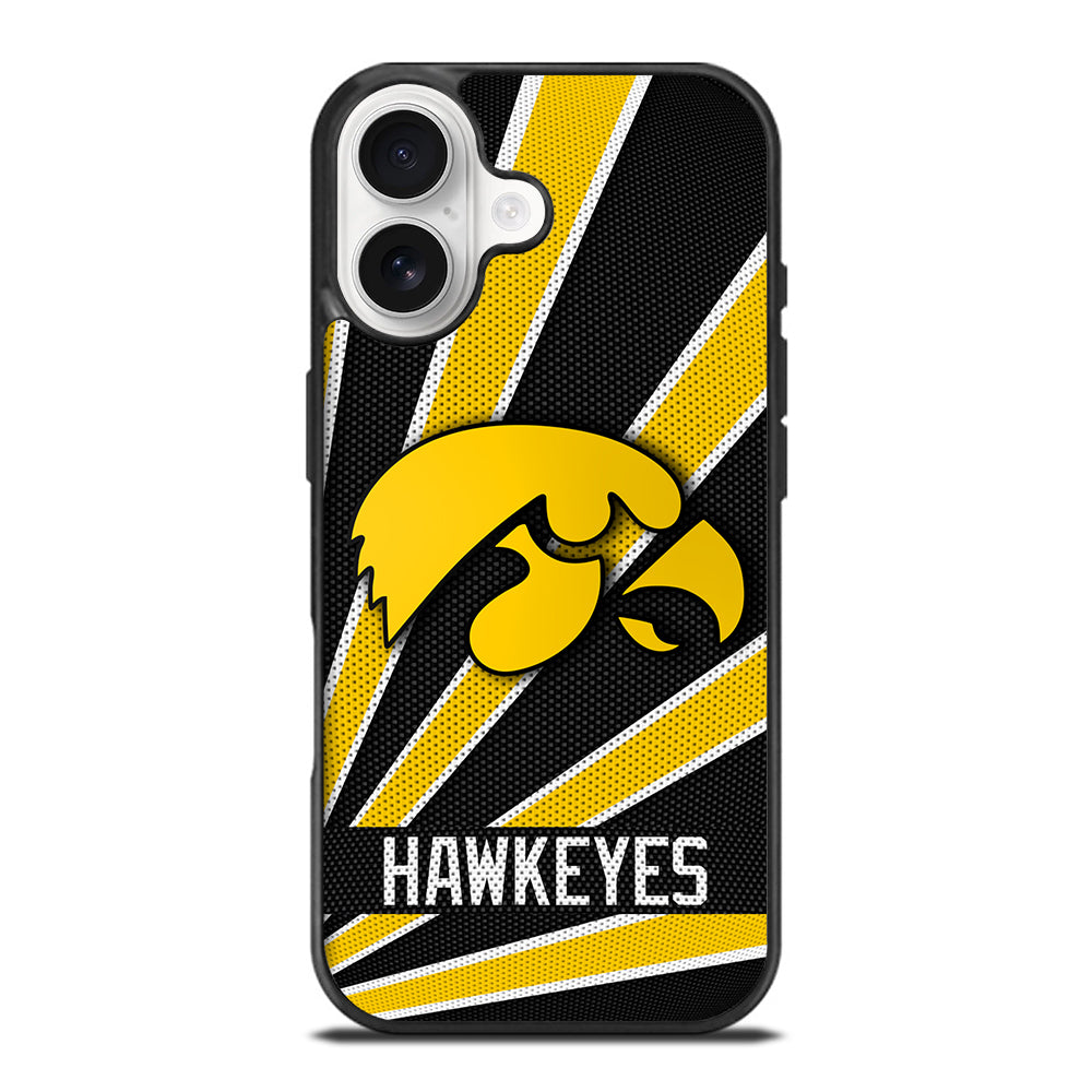 IOWA HAWKEYES FOOTBAL LOGO iPhone 17 Case Cover