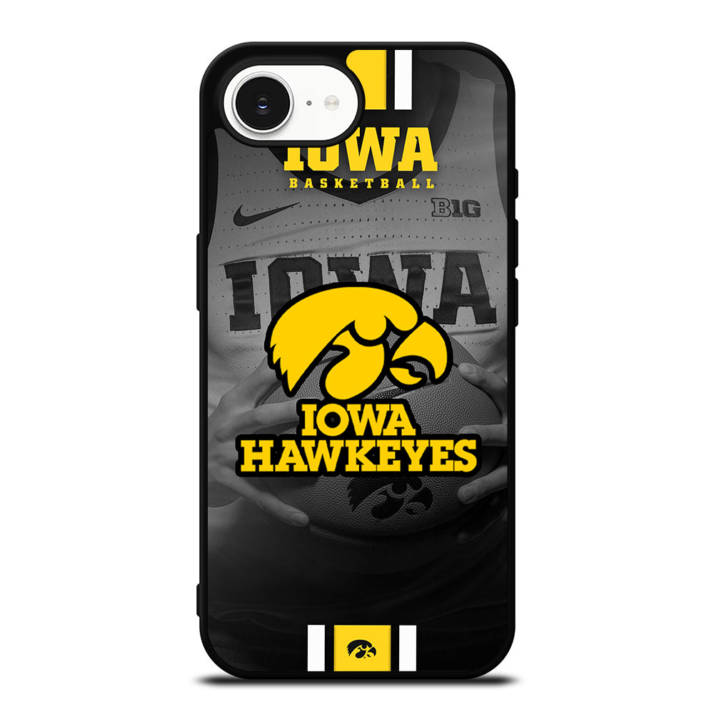 IOWA HAWKEYES LOGO iPhone 16e Case Cover