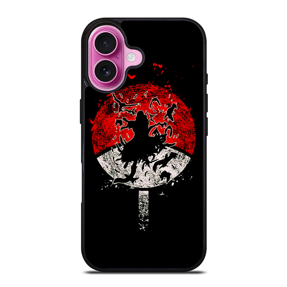 ITACHI UCHIHA SYMBOL NARUTO iPhone 16 Plus Case Cover