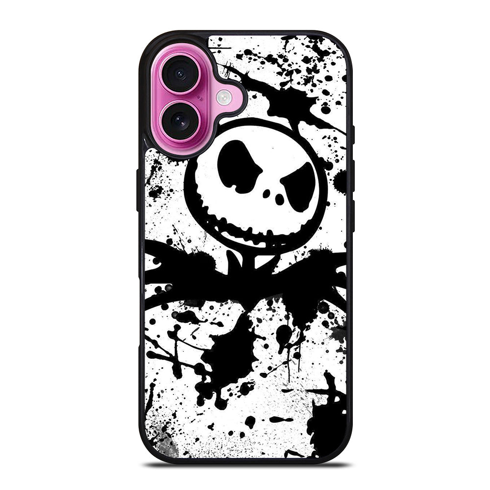 JACK SKELLINGTON NIGHTMARE BEFORE CHRISTMAS ART iPhone 16 Plus Case Co – casecentro JACK SKELLINGTON NIGHTMARE BEFORE CHRISTMAS ART iPhone 16 Plus Case Co – casecentro