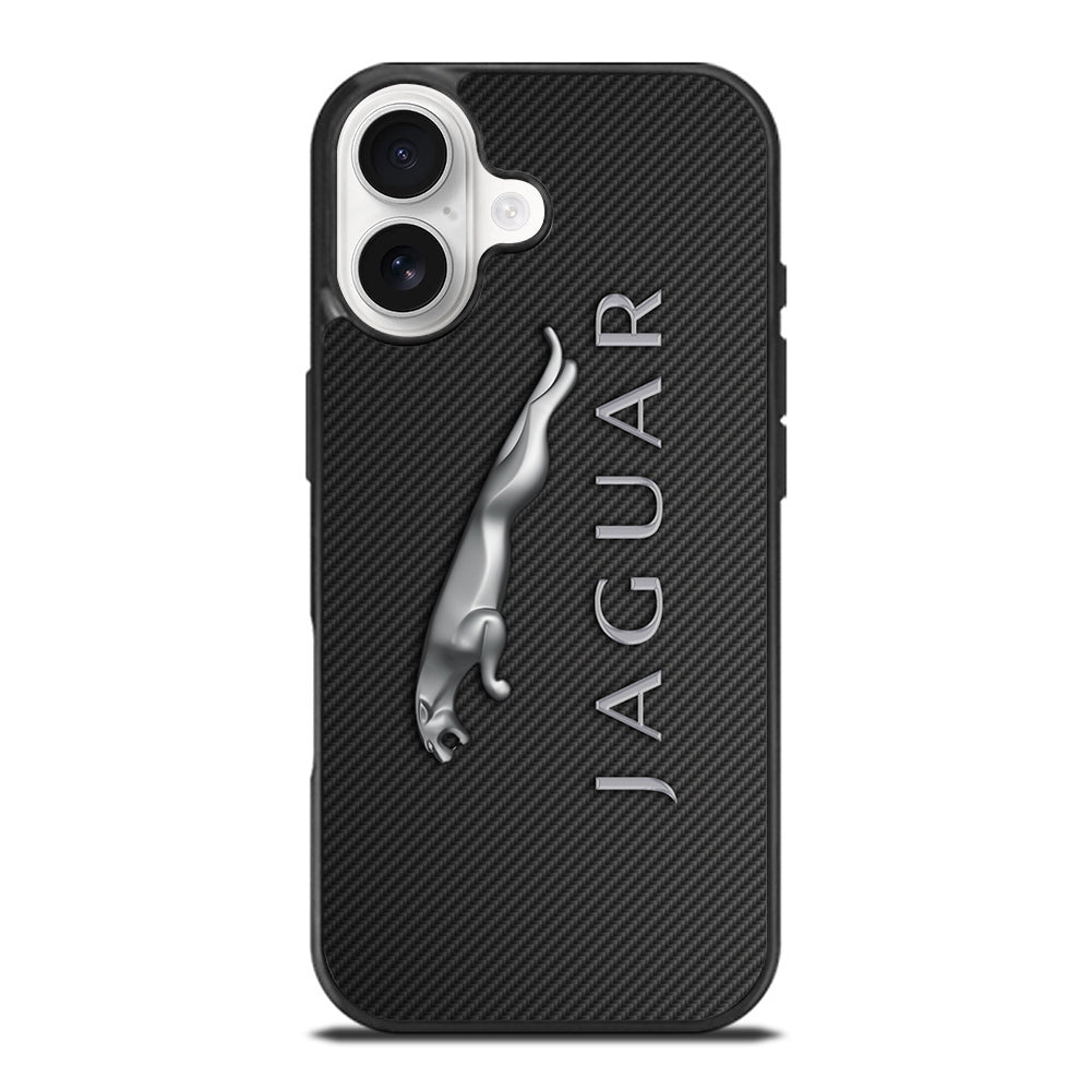 JAGUAR LOGO CARBON iPhone 17 Case Cover