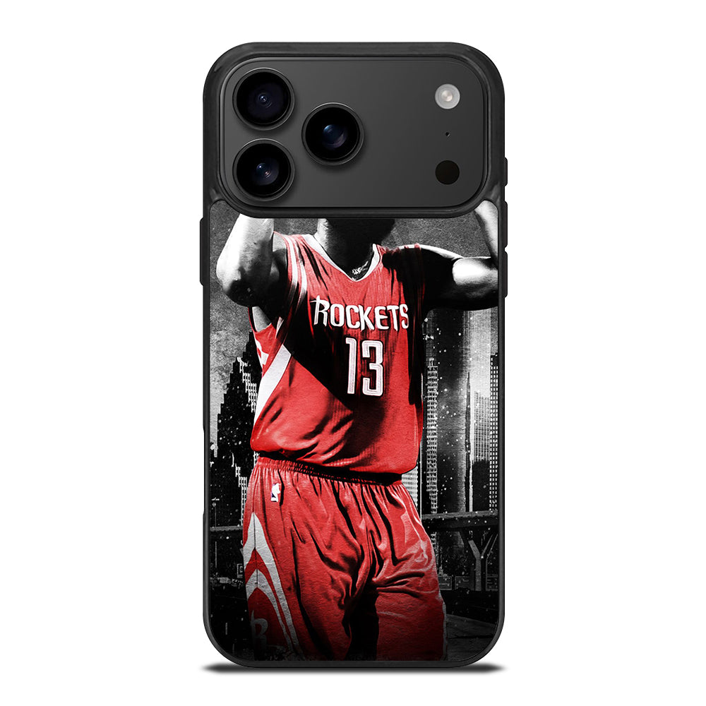 JAMES HARDEN 13 HOUSTON ROCKETS 2 iPhone 17 Pro Max Case Cover