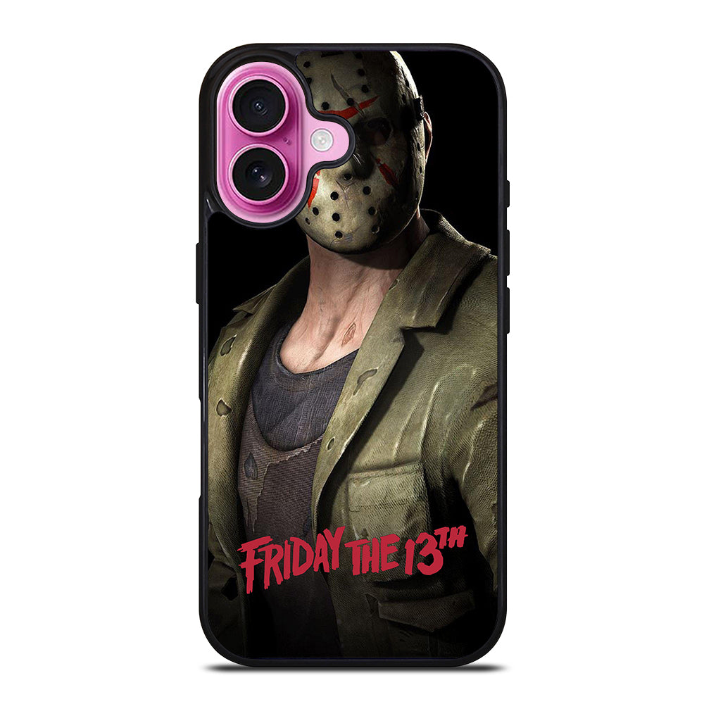JASON FRIDAY THE 13TH HORROR MOVIE iPhone 16 Plus Case Cover