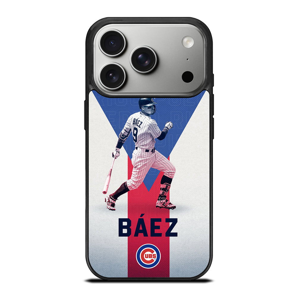 JAVIER BAEZ CHICAGO CUBS MLB 3 iPhone 17 Pro Case Cover