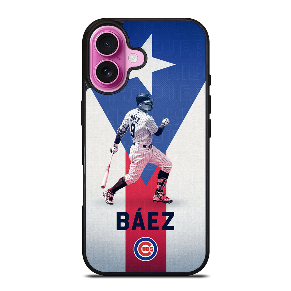 JAVIER BAEZ CHICAGO CUBS MLB 3 iPhone 16 Plus Case Cover