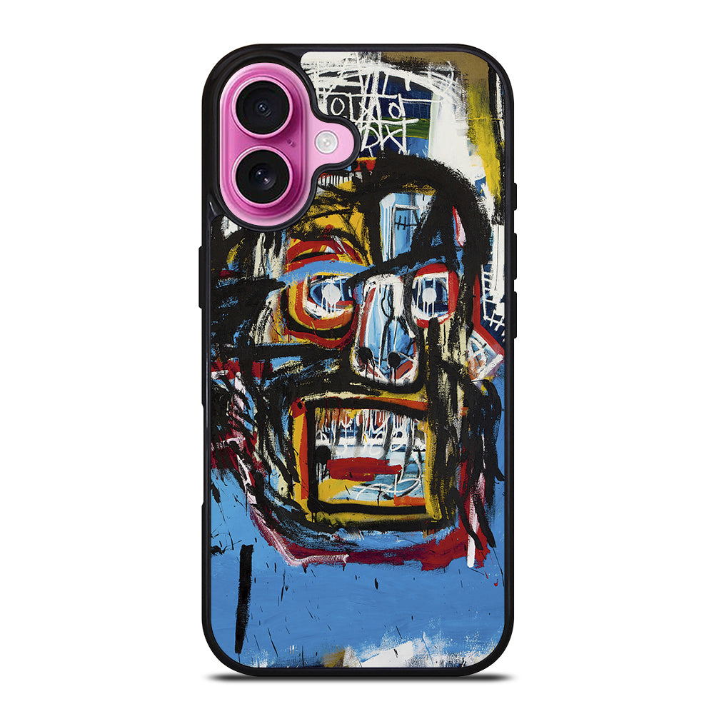 JEAN MICHEL BASQUIAT 2 iPhone 16 Plus Case Cover – casecentro JEAN MICHEL BASQUIAT 2 iPhone 16 Plus Case Cover – casecentro