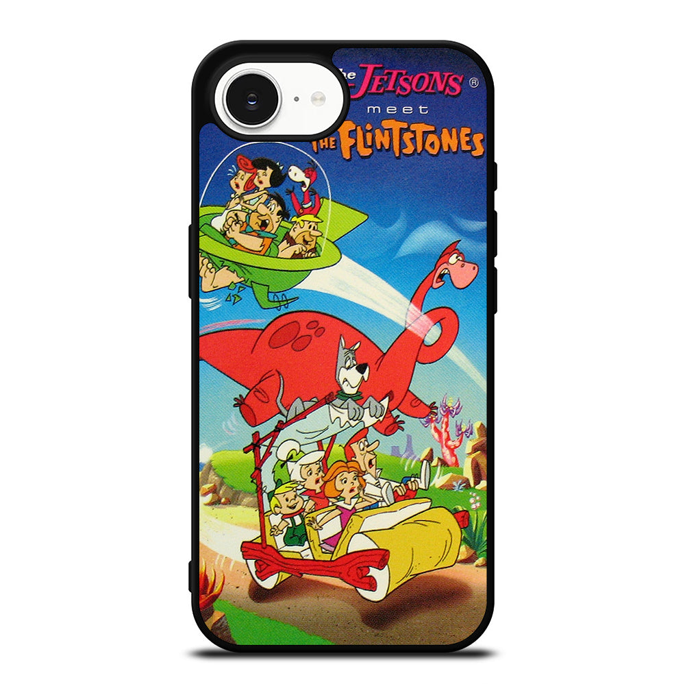 JETSONS MEET FLINTSTONES CARTOON 1 iPhone 16e Case Cover