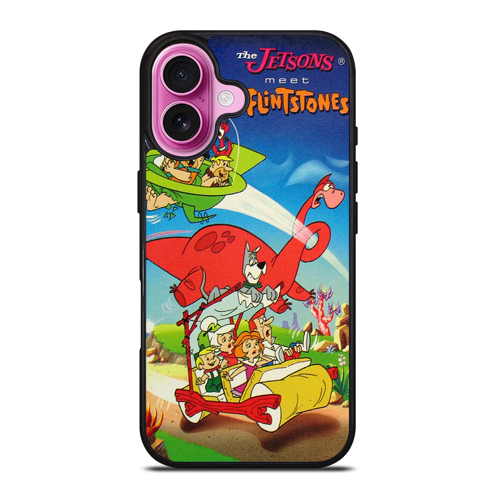 JETSONS MEET FLINTSTONES CARTOON 1 iPhone 16 Plus Case Cover