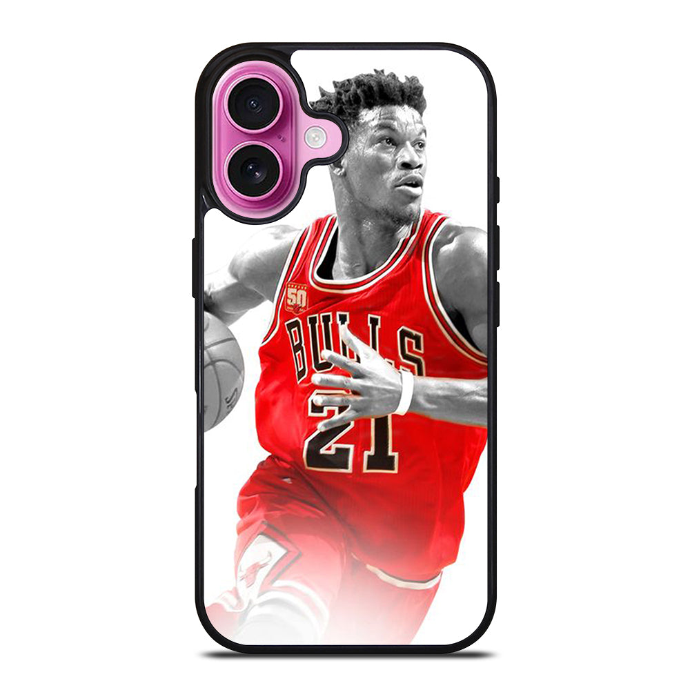 JIMMY BUTLER CHICAGO BULLS BASKETBALL iPhone 16 Plus Case Cover
