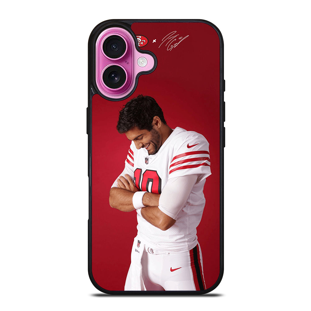 JIMMY GAROPPOLO 49ERS SIGNATURE iPhone 16 Plus Case Cover