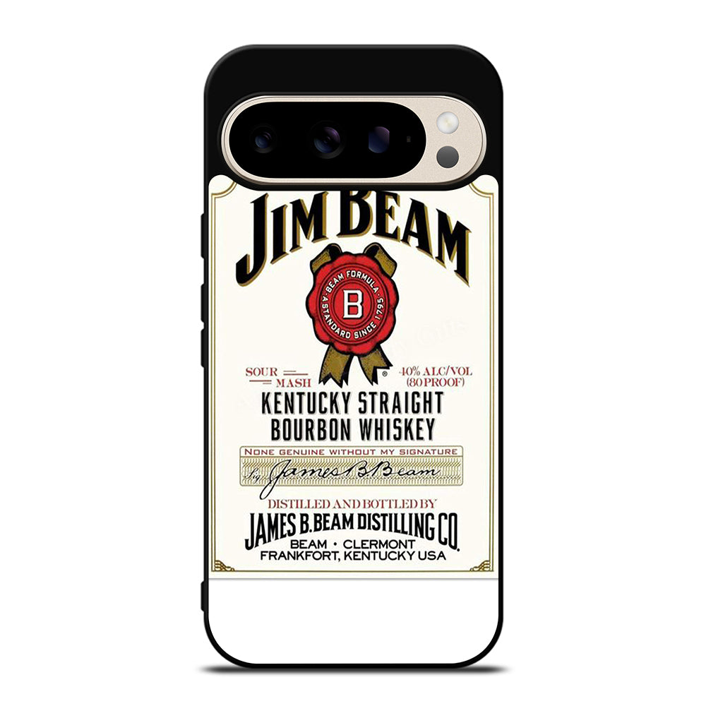 JIM BEAM BOURBON WHISKEY LABEL Google Pixel 9 Pro Case Cover