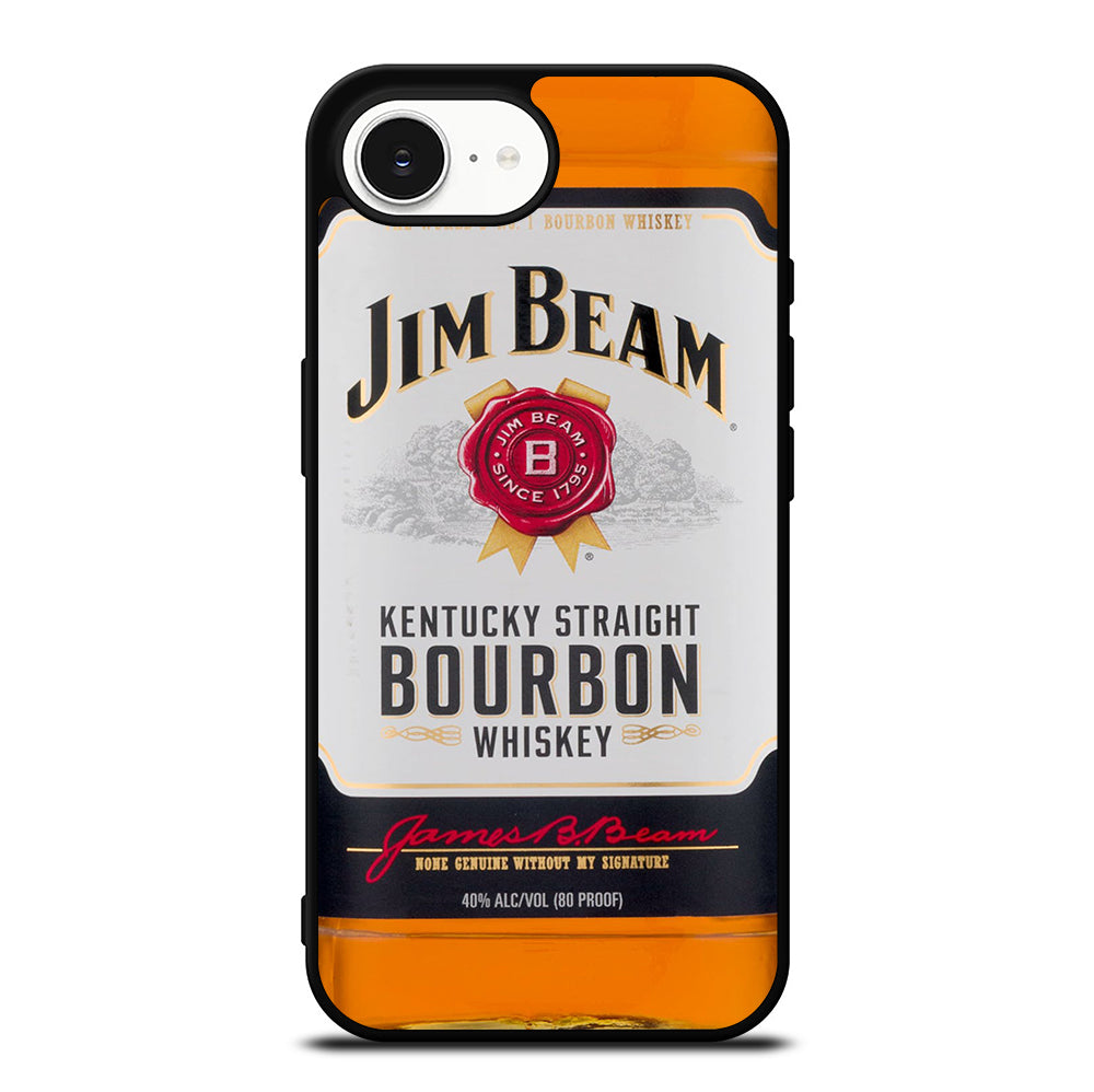 JIM BEAM WHISKEY BOTTLE iPhone 16e Case Cover