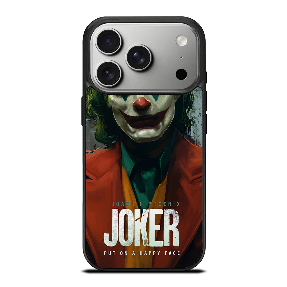 JOAQUIN PHOENIX JOKER HAPPY FACE 2 iPhone 17 Pro Case Cover