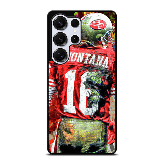 JOE MONTANA 49ERS ART Samsung Galaxy S25 Ultra Case Cover