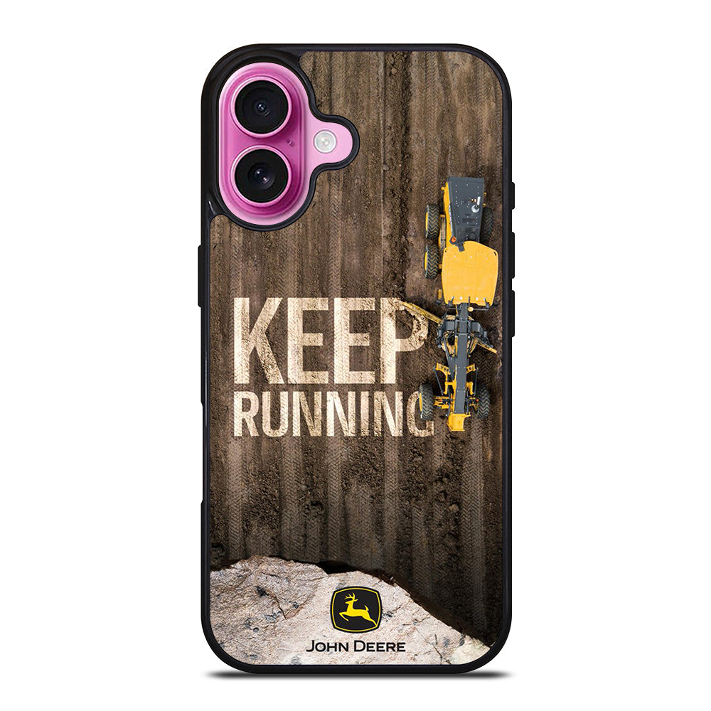 JOHN DEERE KEEP RUNNING 2 iPhone 16 Plus Case Cover