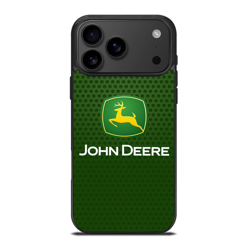 JOHN DEERE LOGO METAL LOGO iPhone 17 Pro Max Case Cover