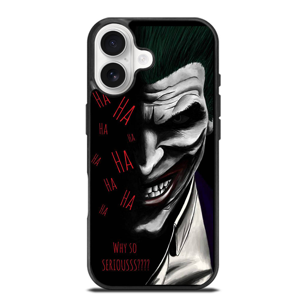 JOKER WHY SO SERIOUS 2 iPhone 17 Case Cover