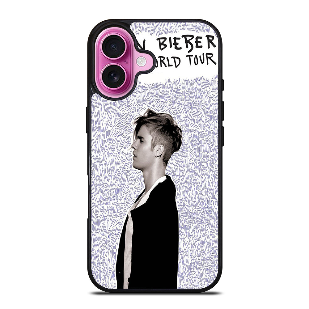 JUSTIN BIEBER PURPOSE WORLD TOUR iPhone 16 Plus Case Cover
