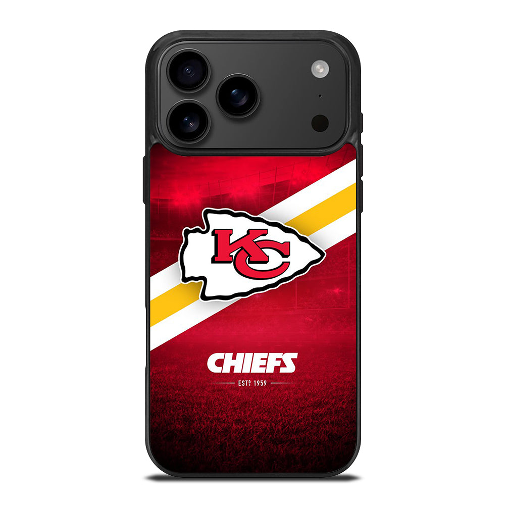 KANSAS CITY CHIEFS FOOTBALL NFL iPhone 17 Pro Max Case Cover