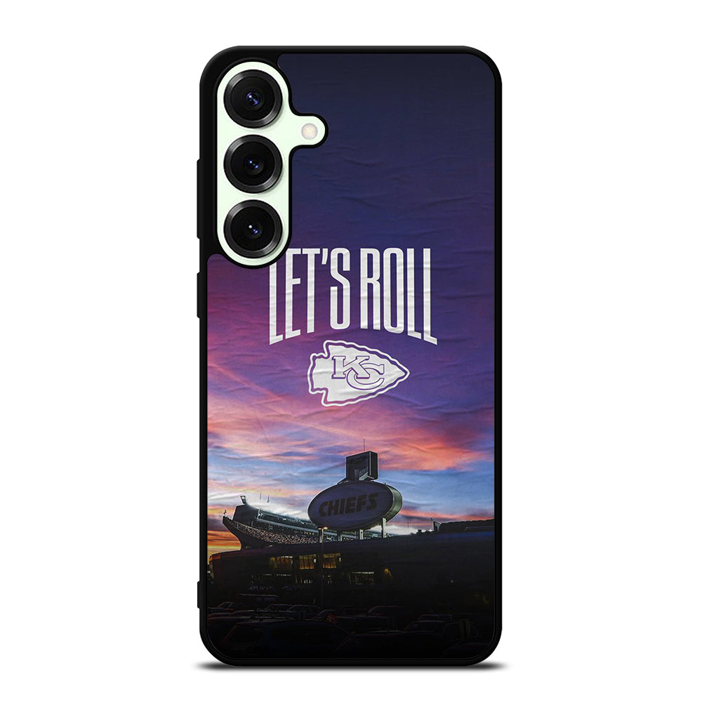 KANSAS CITY CHIEFS LET'S ROLL Samsung Galaxy S25 Plus Case Cover