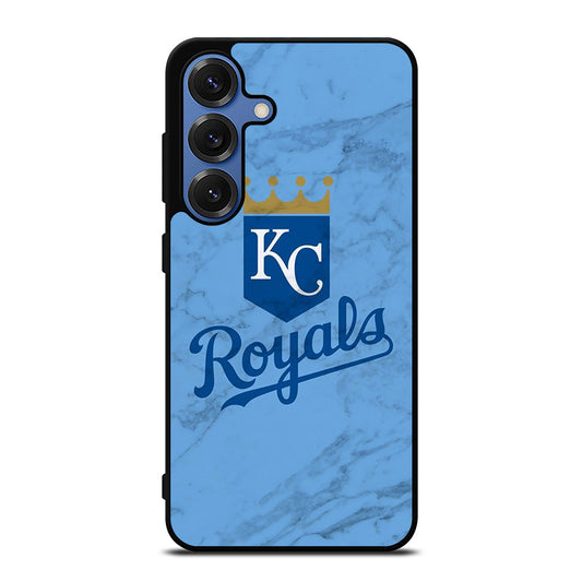 KANSAS CITY ROYALS MARBLE LOGO Samsung Galaxy S25 Case Cover
