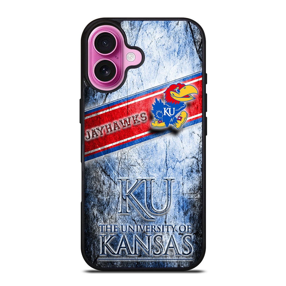 KANSAS JAYHAWKS SYMBOL 1 iPhone 16 Plus Case Cover