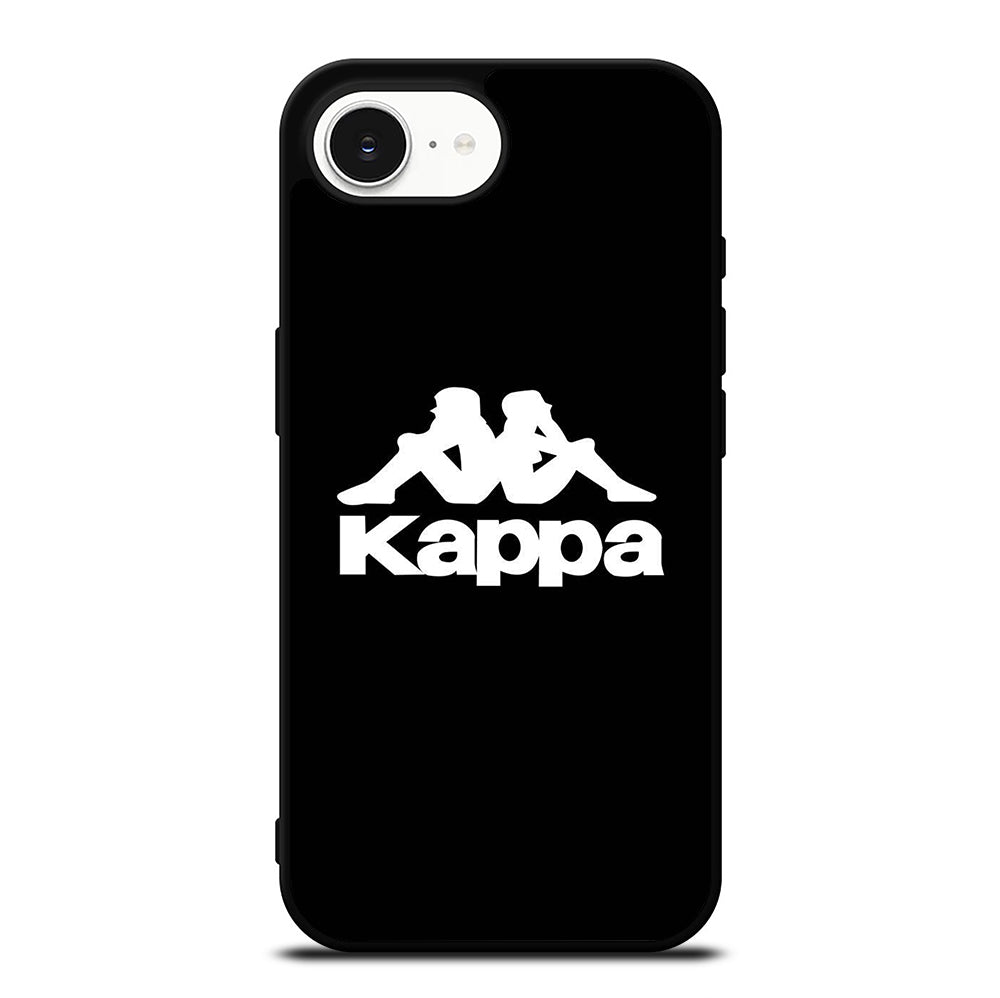 KAPPA STREETWEAR LOGO BLACK iPhone 16e Case Cover