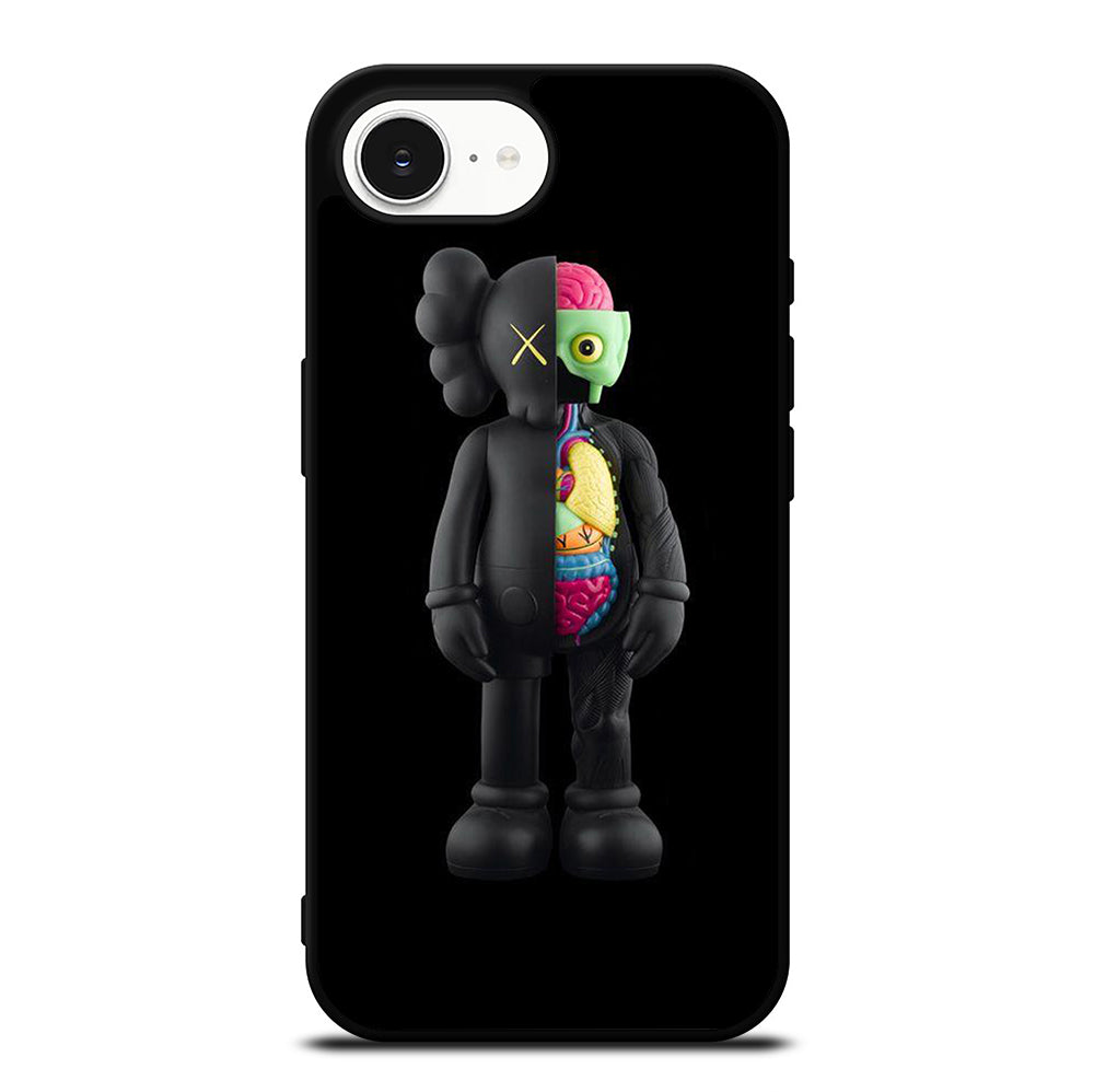 KAWS DESIGN BLACK iPhone 16e Case Cover