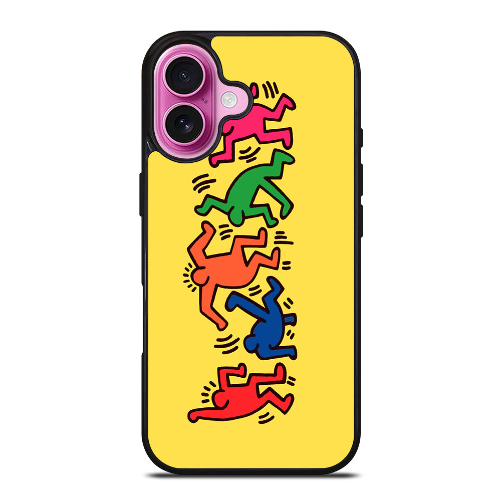 KEITH HARING ARTWORK iPhone 16 Plus Case Cover