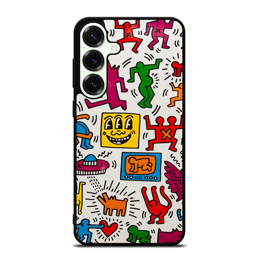 KEITH HARING PATTERN Samsung Galaxy S25 Plus Case Cover