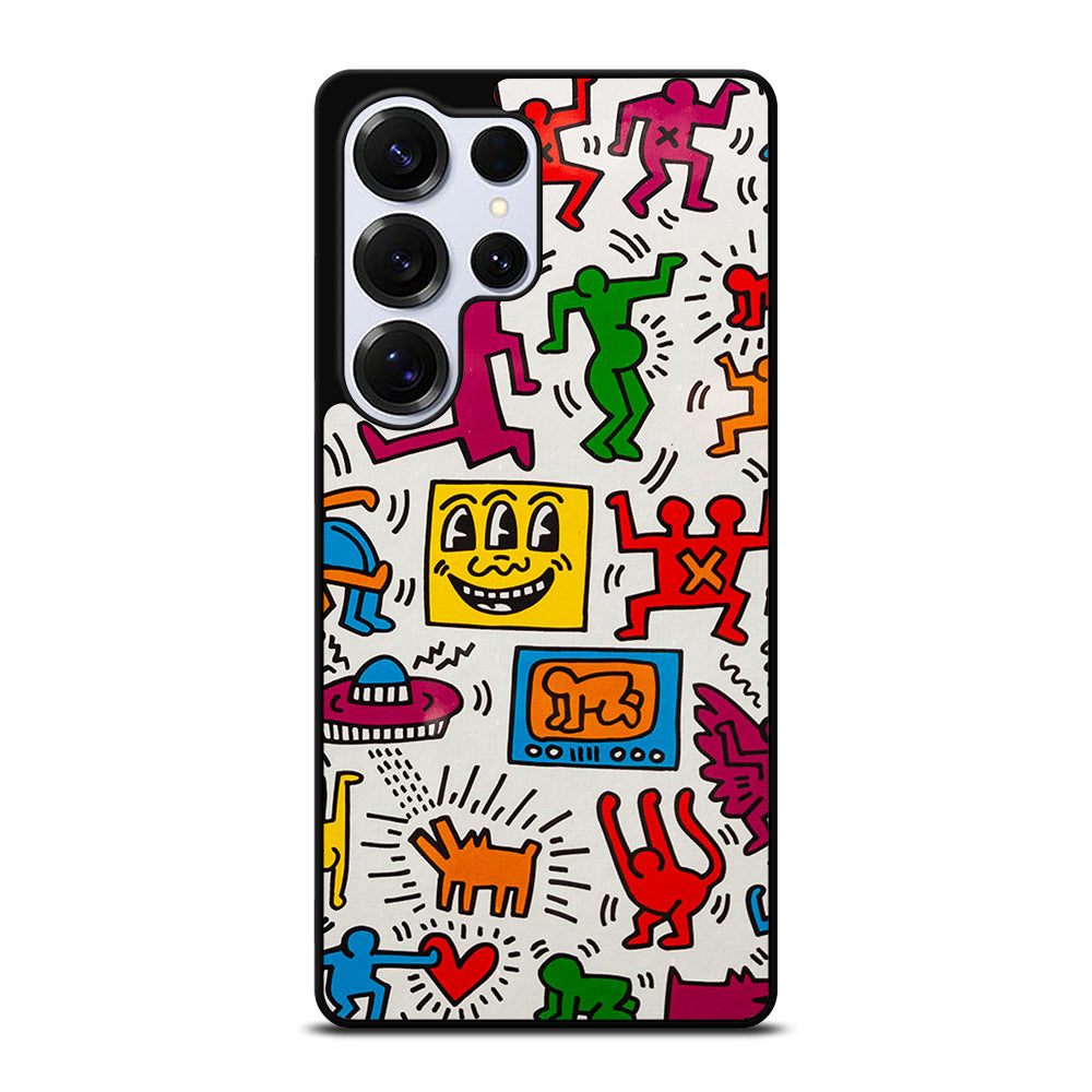 KEITH HARING PATTERN Samsung Galaxy S25 Ultra Case Cover