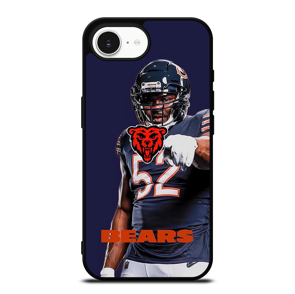 KHALIL MACK 52 BEARS iPhone 16e Case Cover