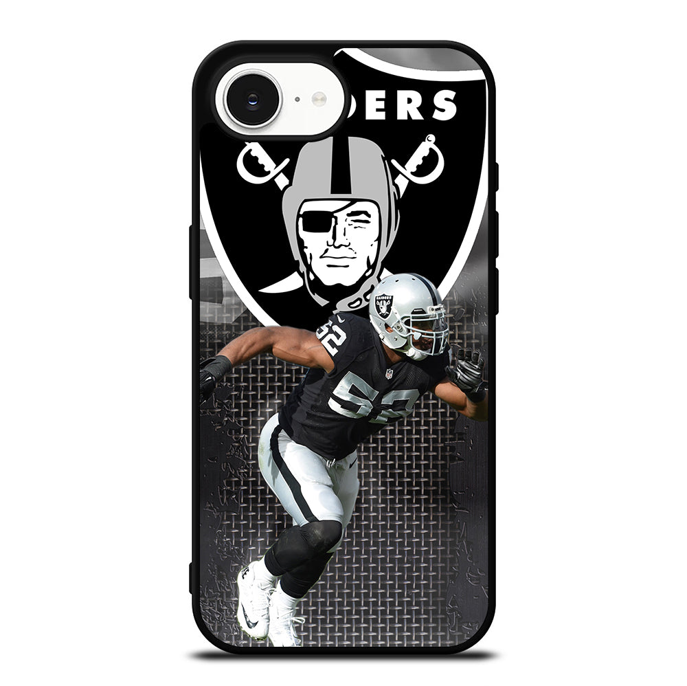 KHALIL MACK FOOTBALL PLAYER iPhone 16e Case Cover