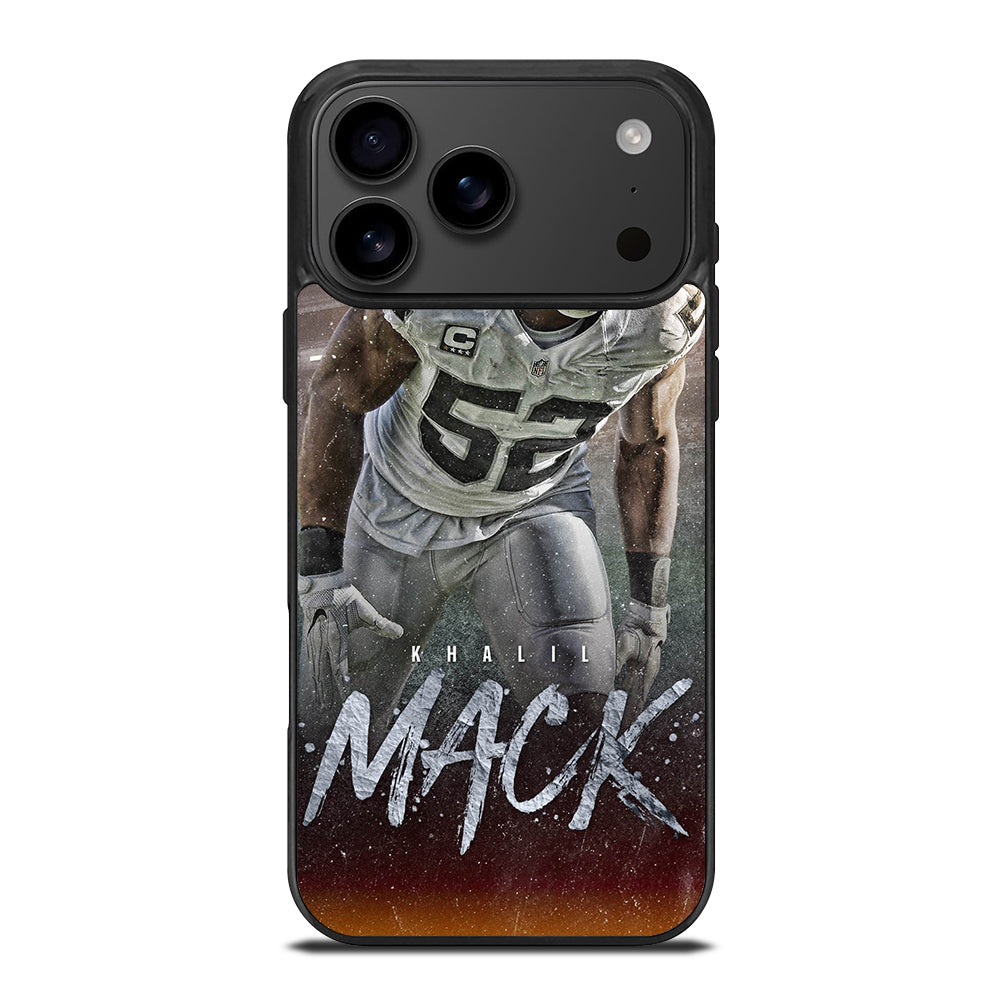 KHALIL MACK THE BEARS ART iPhone 17 Pro Max Case Cover