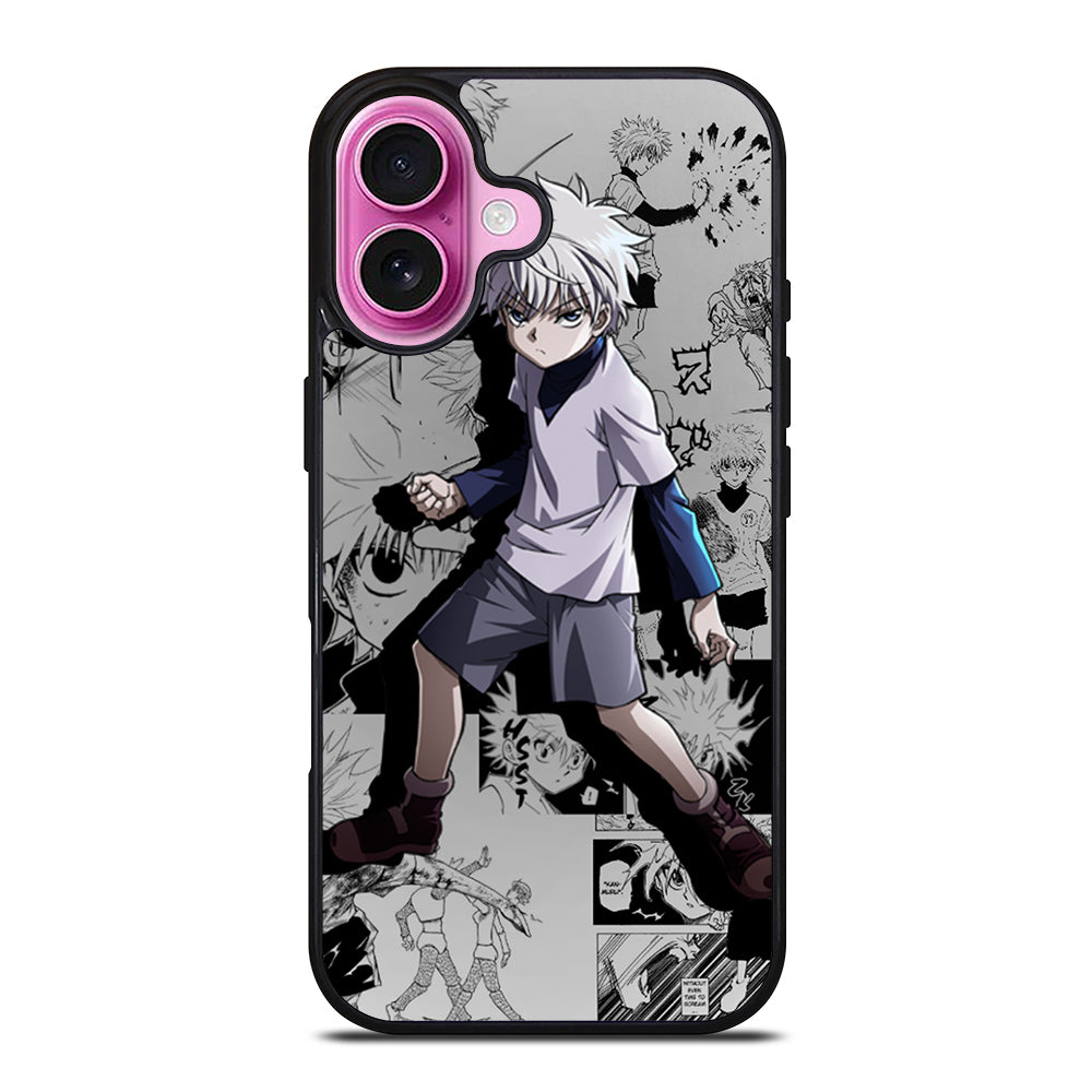 KILLUA HUNTER X HUNTER COMIC iPhone 16 Plus Case Cover